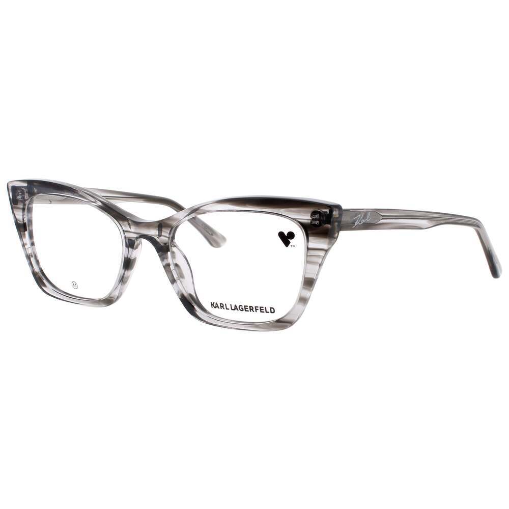 NWT Karl Lagerfeld KL6134 Grey 52mm Eyeglasses